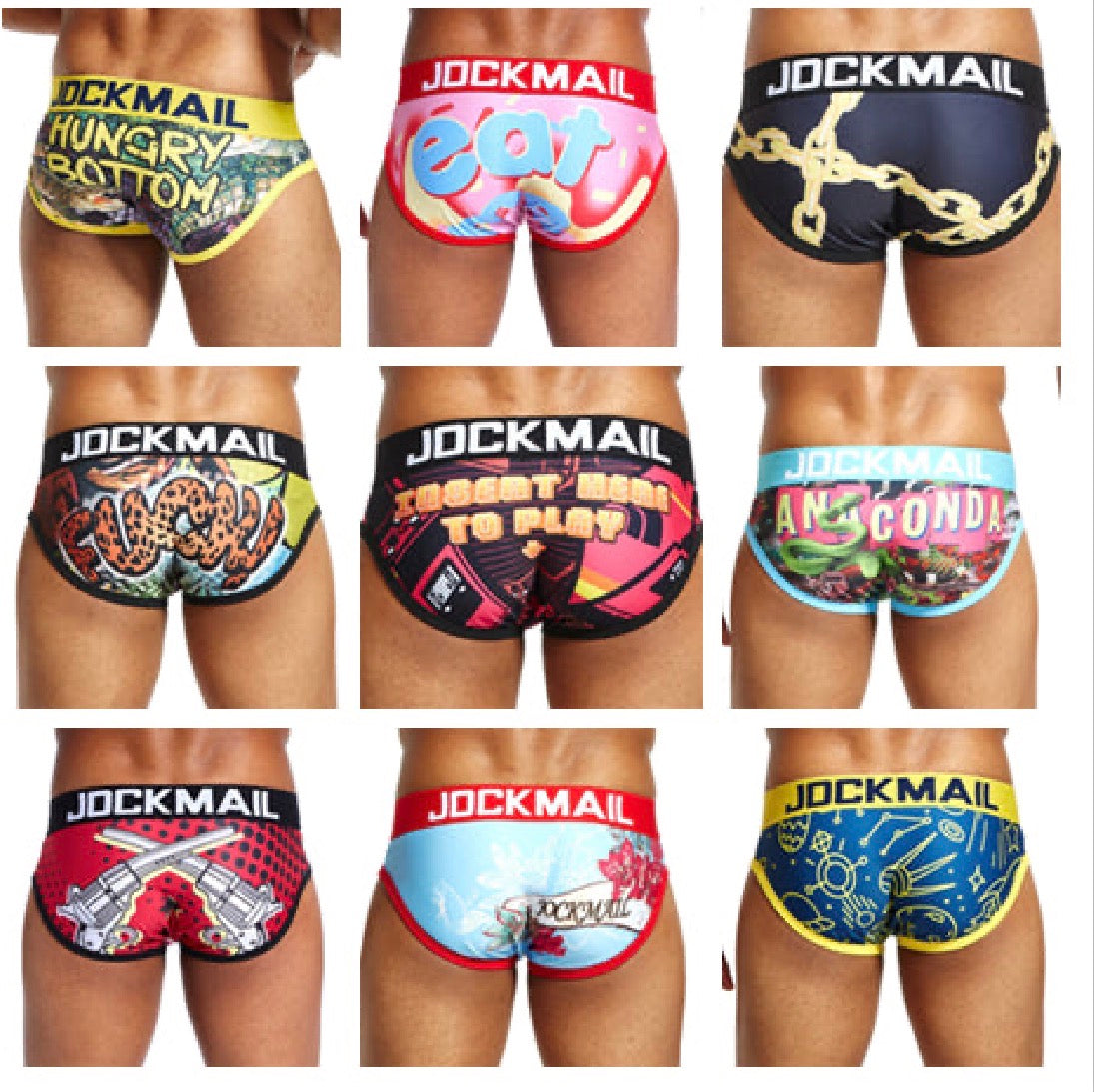 Sexy Humor Briefs (25+ DIFFERENT OPTIONS)